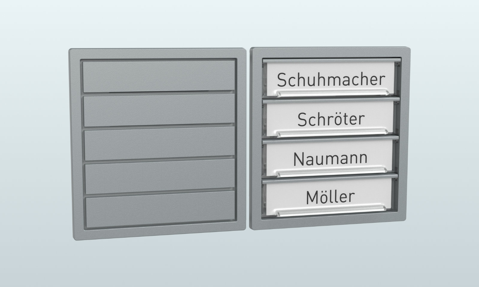 Erwin Renz Kunststoff Klingelmodul mit Sprechfeld