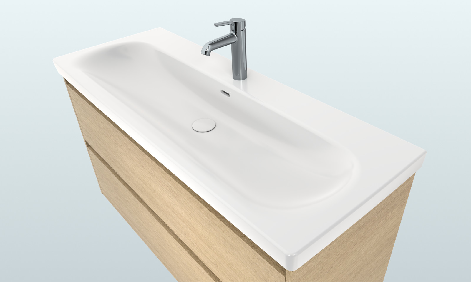Villeroy - Boch Badprogramm Skyla Waschtisch mit Möbel 120